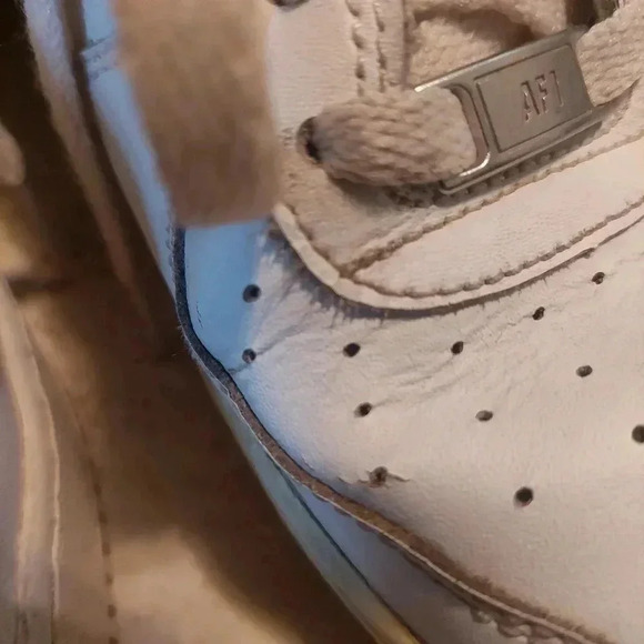 Airforce 1 Platform Sneaker Size 7y - Picture 6 of 9